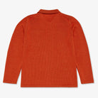 Inis Meáin Alpaca Shirt Jacket in Clementine